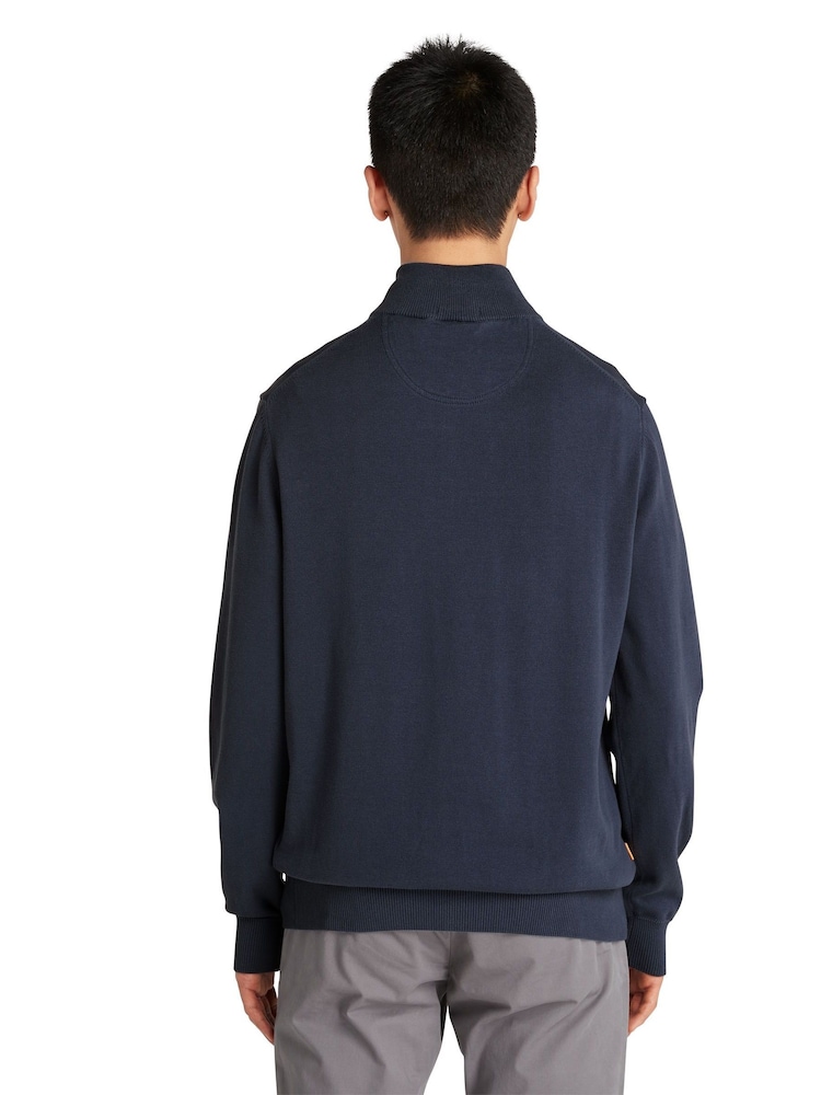 Timberland Organic Cotton Quarter Zip Jumper - Image 2 of 10 Timberland Organic Cotton Quarter Zip Jumper - Image 2 of 10
