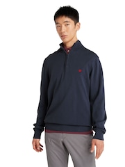 Timberland Organic Cotton Quarter Zip Jumper - Image 4 of 10