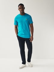 Lyle & Scott Leisure Blue Big Crew Neck T-Shirt - Image 2 of 4