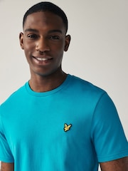 Lyle & Scott Leisure Blue Big Crew Neck T-Shirt - Image 4 of 4