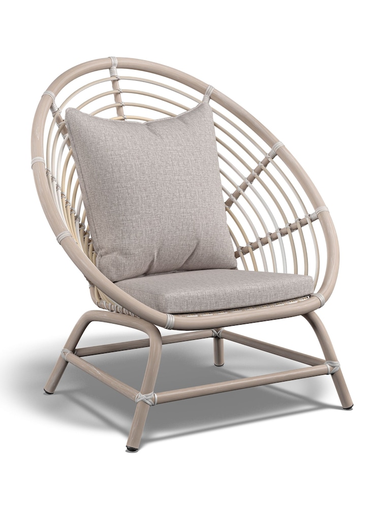 Laura Ashley Grey Garden Havana Casual Lounging Sofa Set with Seat Cushions - Image 2 of 4