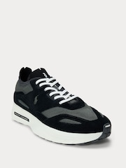 Polo Ralph Lauren Black Boerum Knit Trainers - Image 3 of 5