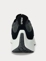 Polo Ralph Lauren Black Boerum Knit Trainers - Image 4 of 5