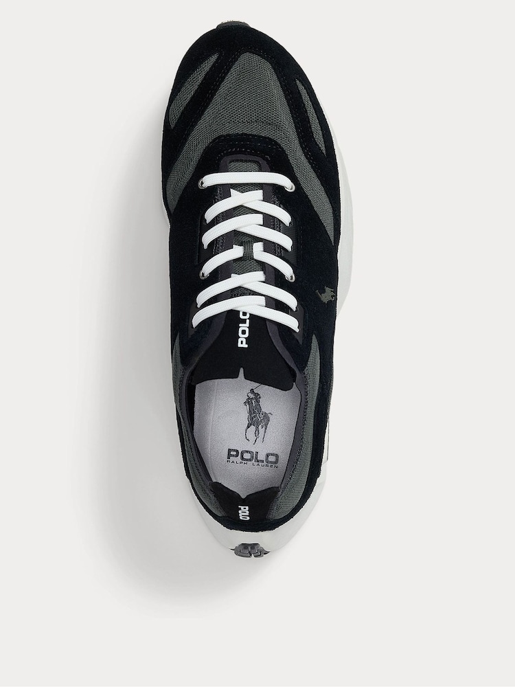 Polo Ralph Lauren Black Boerum Knit Trainers - Image 5 of 5 Polo Ralph Lauren Black Boerum Knit Trainers - Image 5 of 5