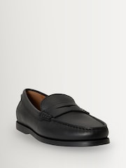 Polo Ralph Lauren Black Merton Penny Loafers - Image 2 of 4