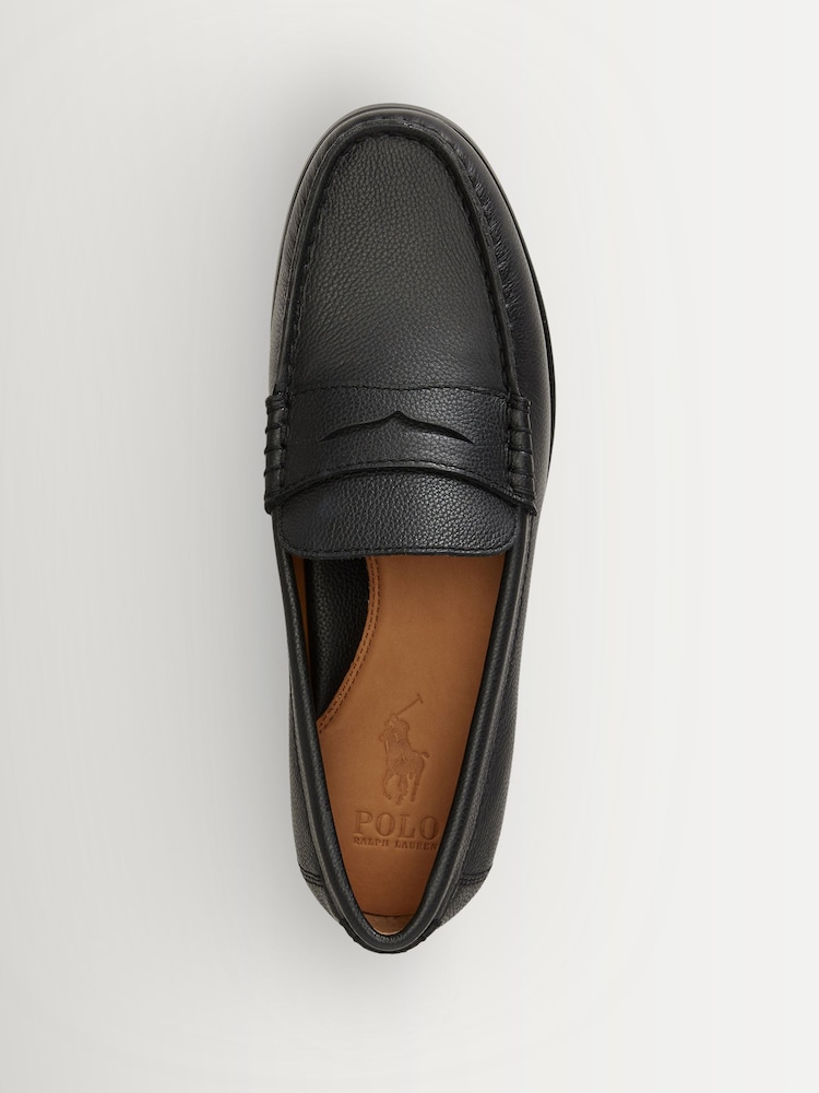 Polo Ralph Lauren Black Merton Penny Loafers - Image 4 of 4