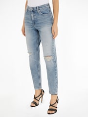Calvin Klein Blue Mom Jeans - Image 1 of 6