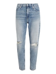 Calvin Klein Blue Mom Jeans - Image 4 of 6