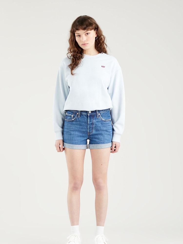 Levi's® Orinda Troy Scraped 501® Rolled Shorts - Image 1 of 10