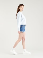 Levi's® Orinda Troy Scraped 501® Rolled Shorts - Image 3 of 10