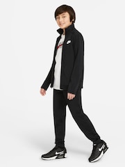 Nike Black Sportswear Tracksuit - Image 1 of 11