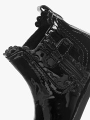 Black Patent Leather Wide Fit (G) - Image 4 of 4