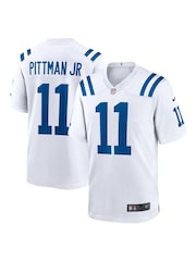Nike White NFL Indianapolis Colts Game Road Jersey - Michael Pittman Jr. Youth - Image 1 of 3