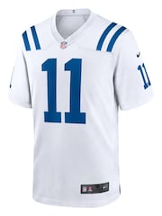 Nike White NFL Indianapolis Colts Game Road Jersey - Michael Pittman Jr. Youth - Image 2 of 3