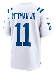 Nike White NFL Indianapolis Colts Game Road Jersey - Michael Pittman Jr. Youth - Image 3 of 3