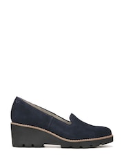 Vionic Willa Suede Slip-ons Wedges - Image 1 of 7