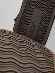 Brown Luxury Faux Fur Lined Suede Slipper Boots - Image 4 of 5