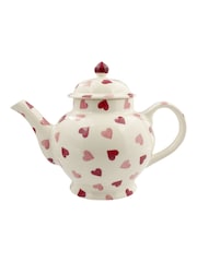 إبريق شاي 4 قلوب وردية من Emma Bridgewater - صورة 2 من 4
