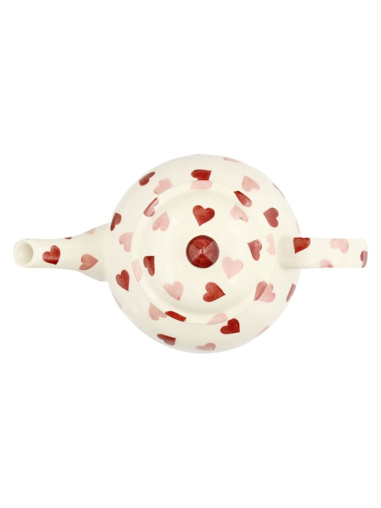 إبريق شاي 4 قلوب وردية من Emma Bridgewater - صورة 4 من 4 إبريق شاي 4 قلوب وردية من Emma Bridgewater - صورة 4 من 4