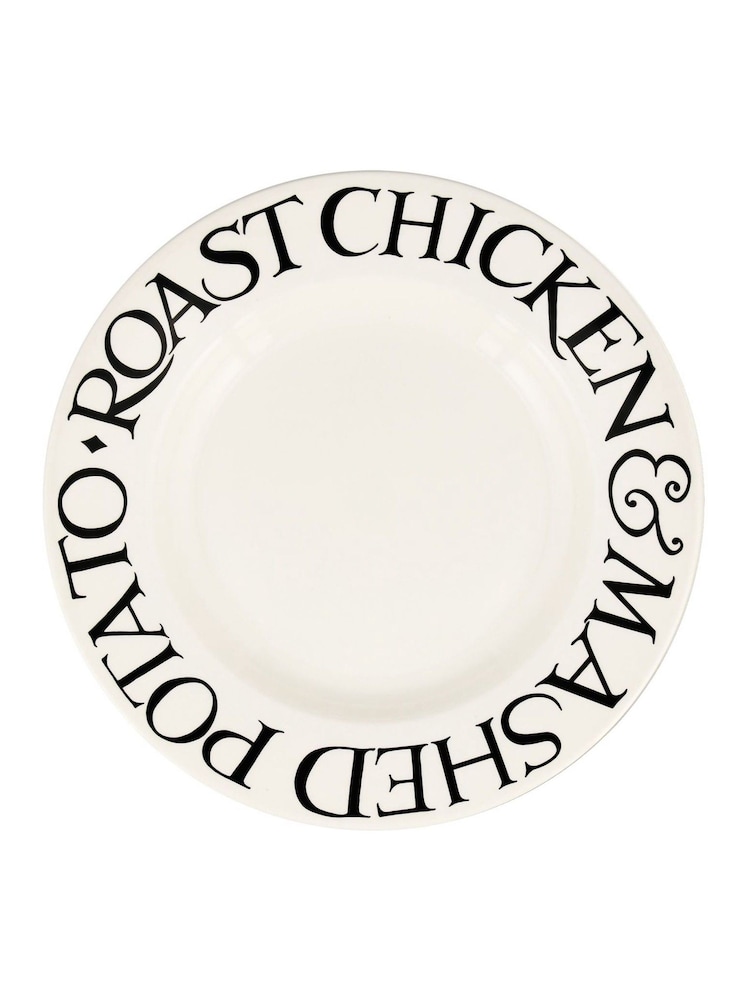 Emma Bridgewater Black Toast Roast Chicken Large Dinner Plate 10.5 Inch - Bilde 2 av 2 Emma Bridgewater Black Toast Roast Chicken Large Dinner Plate 10.5 Inch - Bilde 2 av 2