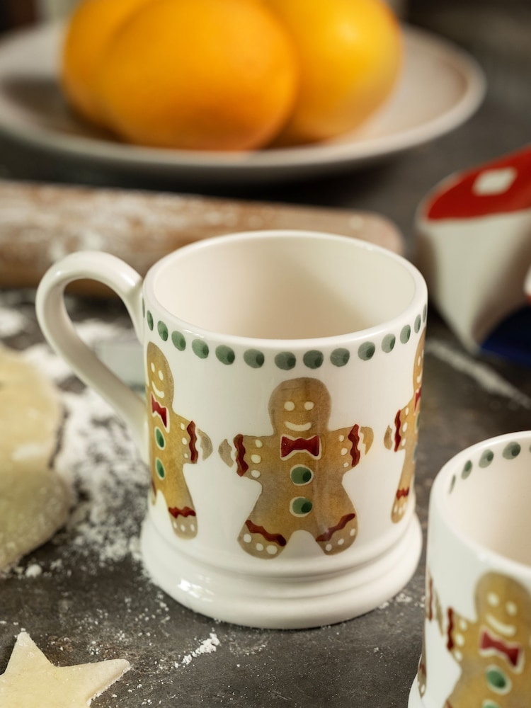 كوب 1/2 باينت بطبعة كعك الزنجبيل من Emma Bridgewater - صورة 1 من 4