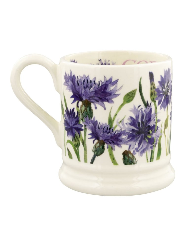 Emma Bridgewater Flowers Cornflower 1/2 Pint Mug - Изображение 4 4 Emma Bridgewater Flowers Cornflower 1/2 Pint Mug - Изображение 4 4