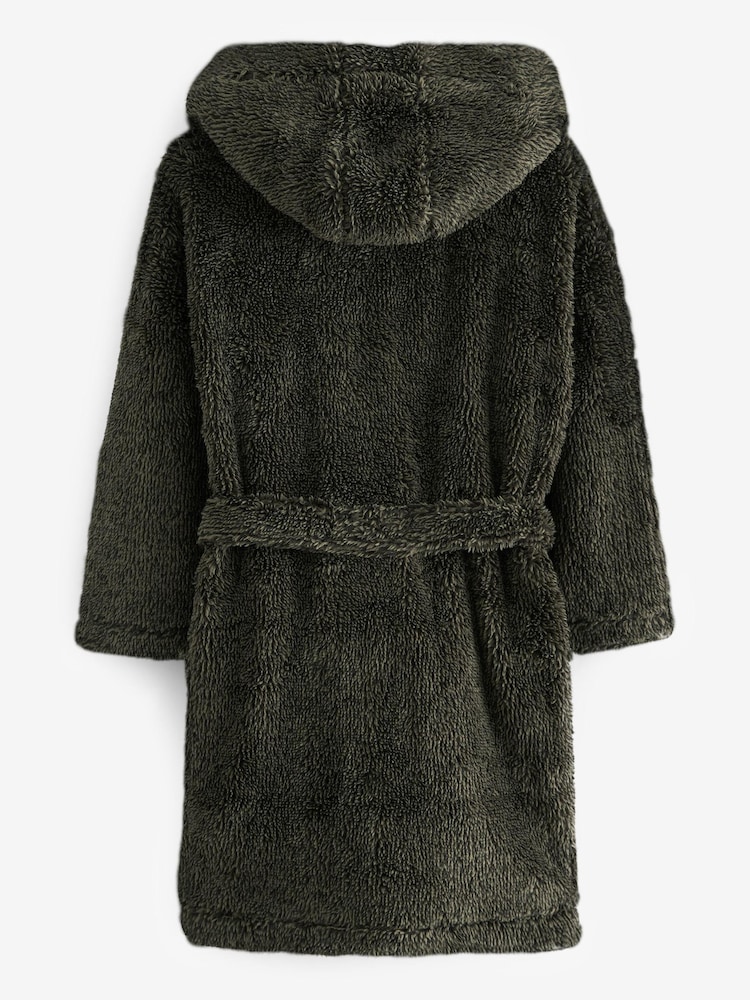 Black Fleece Dressing Gown (1.5-16yrs) - Image 2 of 3