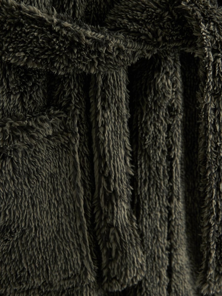 Black Fleece Dressing Gown (1.5-16yrs) - Image 3 of 3