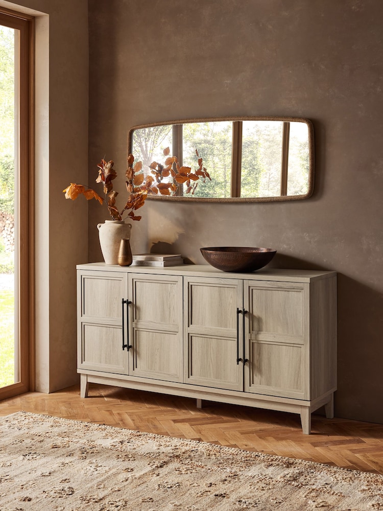 Light Langton Oak Effect Sideboard - Image 1 of 9
