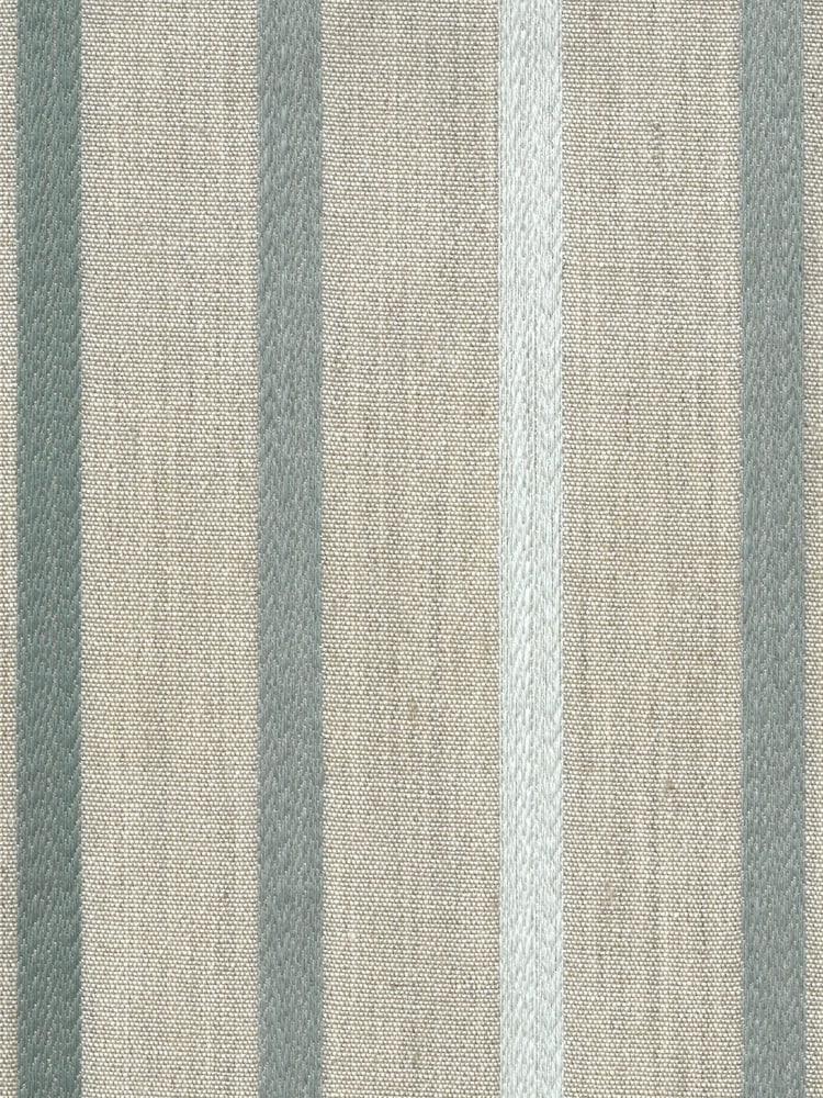 Laura Ashley Duck Egg Blue Garden Bamburgh Indoor Rattan Lounging Set With Luxford Stripe Amethyst Cushions - Image 4 of 4