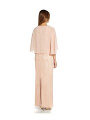 Adrianna Papell Pink Chiffon Coverup - Image 4 of 6