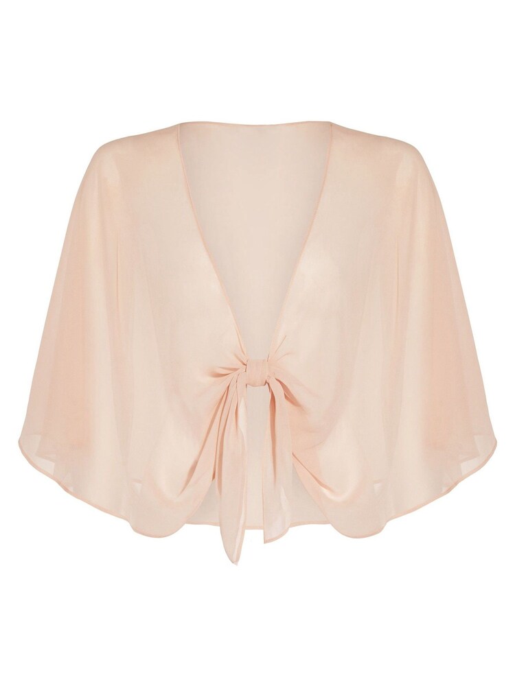 Adrianna Papell Pink Chiffon Coverup - Image 6 of 6