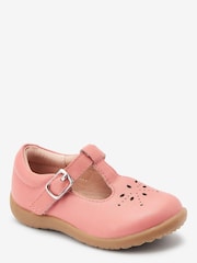 Pink skind - First Walker T-Bar Touch fastening Shoes - Billede 8 af 11