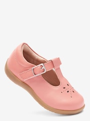 Pink skind - First Walker T-Bar Touch fastening Shoes - Billede 9 af 11