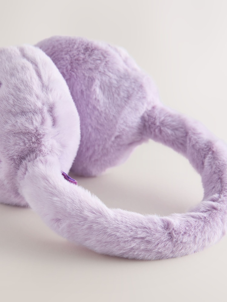 Purple K-Pop Star Earmuff - Image 3 of 3 Purple K-Pop Star Earmuff - Image 3 of 3