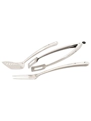 Premier Decorations Ltd Set of 3 Silver Garden BBQ Tools - Image 3 of 3
