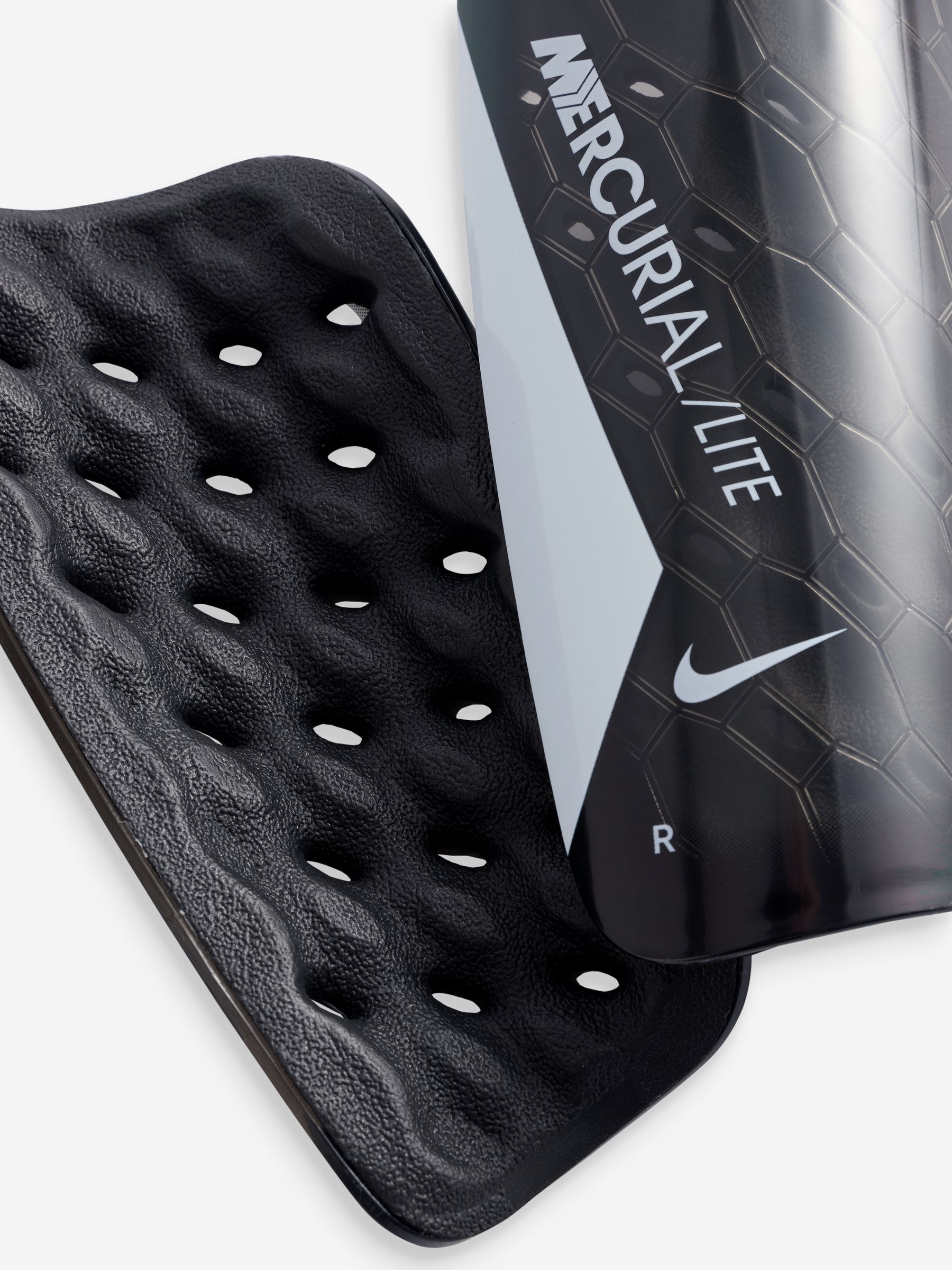 Next Guards Buy Nike Black Mercurial Lite Football Shin Guards from the Next UK ...