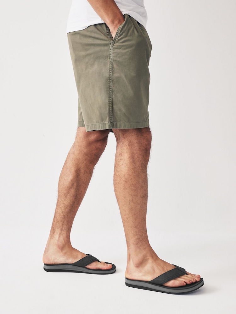 Black Motionflex Flip Flops - Image 1 of 6