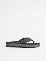 Black Motionflex Flip Flops - Image 3 of 6