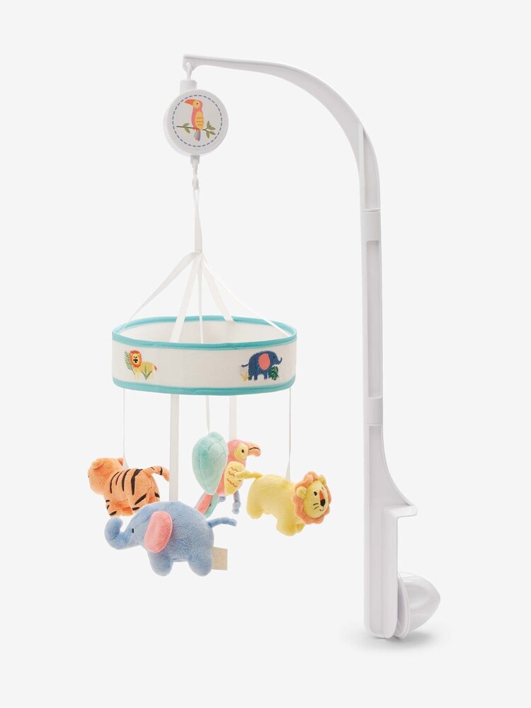 JoJo Maman Bébé Safari Plush Musical Mobile - Image 1 of 2