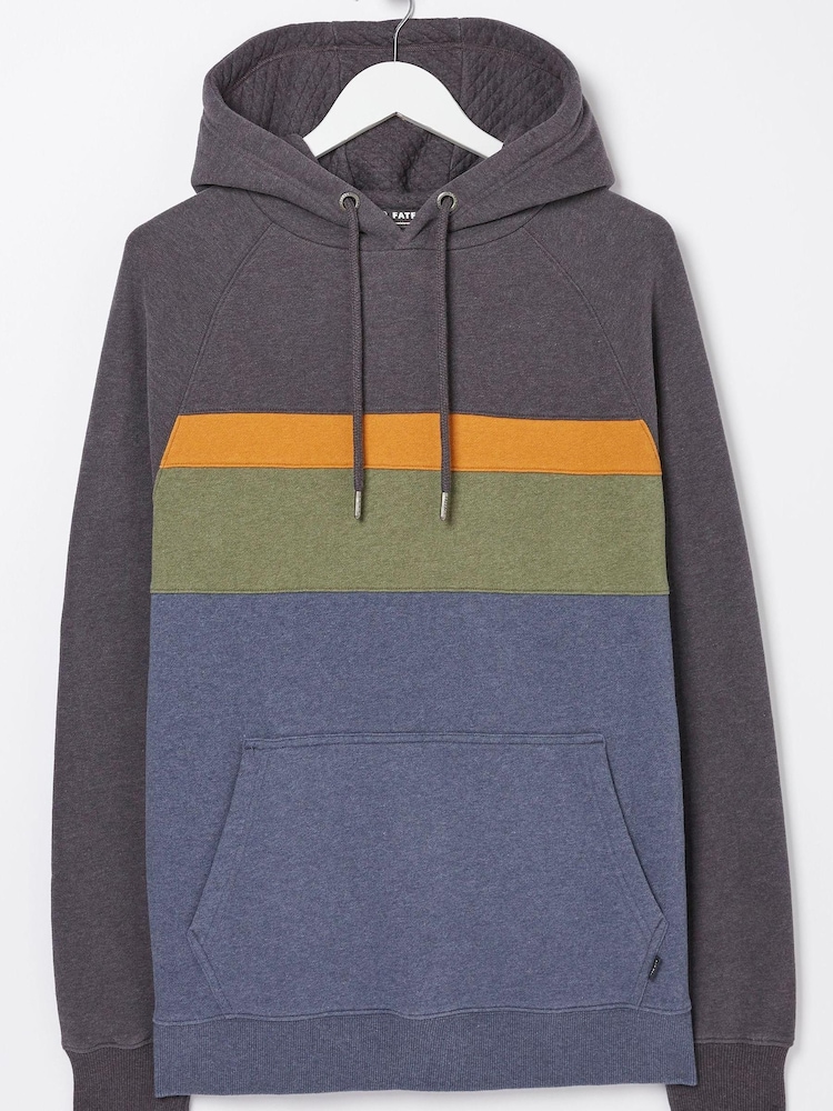 FatFace Grey Cut And Sew Hoodie - Image 4 of 4