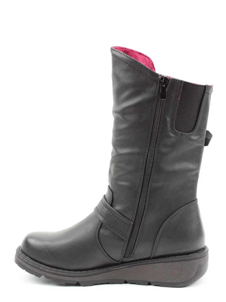 Heavenly Feet Black Ladies Mid-Calf Boots - Image 2 of 3