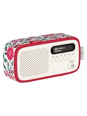 VQ Red Cath Kidston Strawberry Garden Dexter DAB/FM Radio - Image 2 of 5