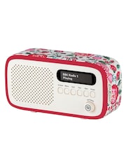 VQ Red Cath Kidston Strawberry Garden Dexter DAB/FM Radio - Image 4 of 5