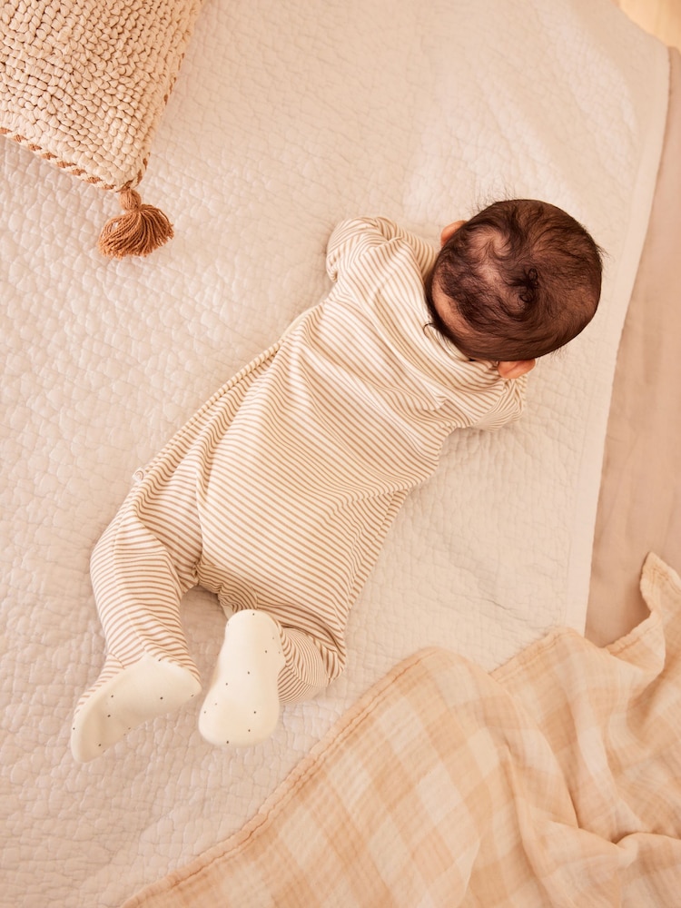 Daddy Neutral 100% Cotton Family Sleepsuit (0-18mths) - Image 2 of 11