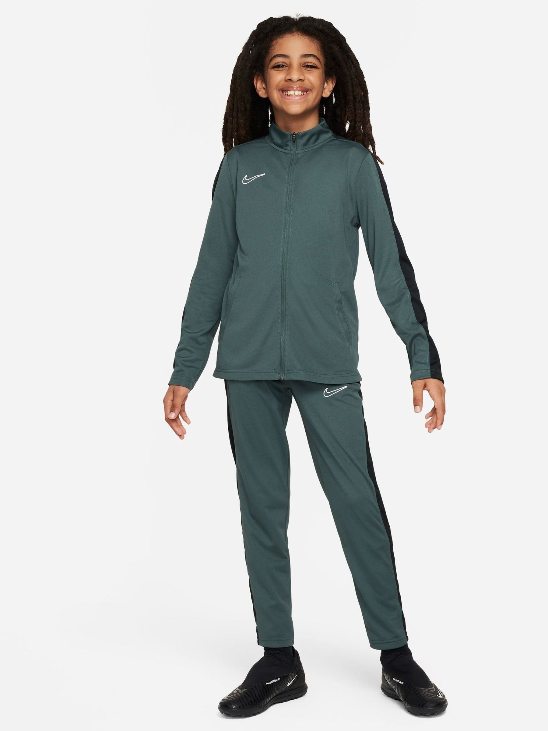 Buy Nike Khaki Green Dri FIT Academy Training Tracksuit from Next Luxembourg