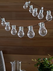 Chrome 40 Warm White LED Outdoor Festoon Line Lights 9.8M - Image 2 of 4