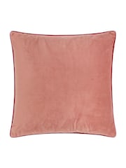 Furn Slipper/Burgudy Meridian Velvet 55 x 55cm Cushion Cover - Image 1 of 4