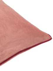 Furn Slipper/Burgudy Meridian Velvet 55 x 55cm Cushion Cover - Image 3 of 4