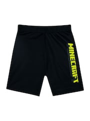 Character Green Minecraft Playstation Short 100% Cotton Pyjamas - Image 4 of 5